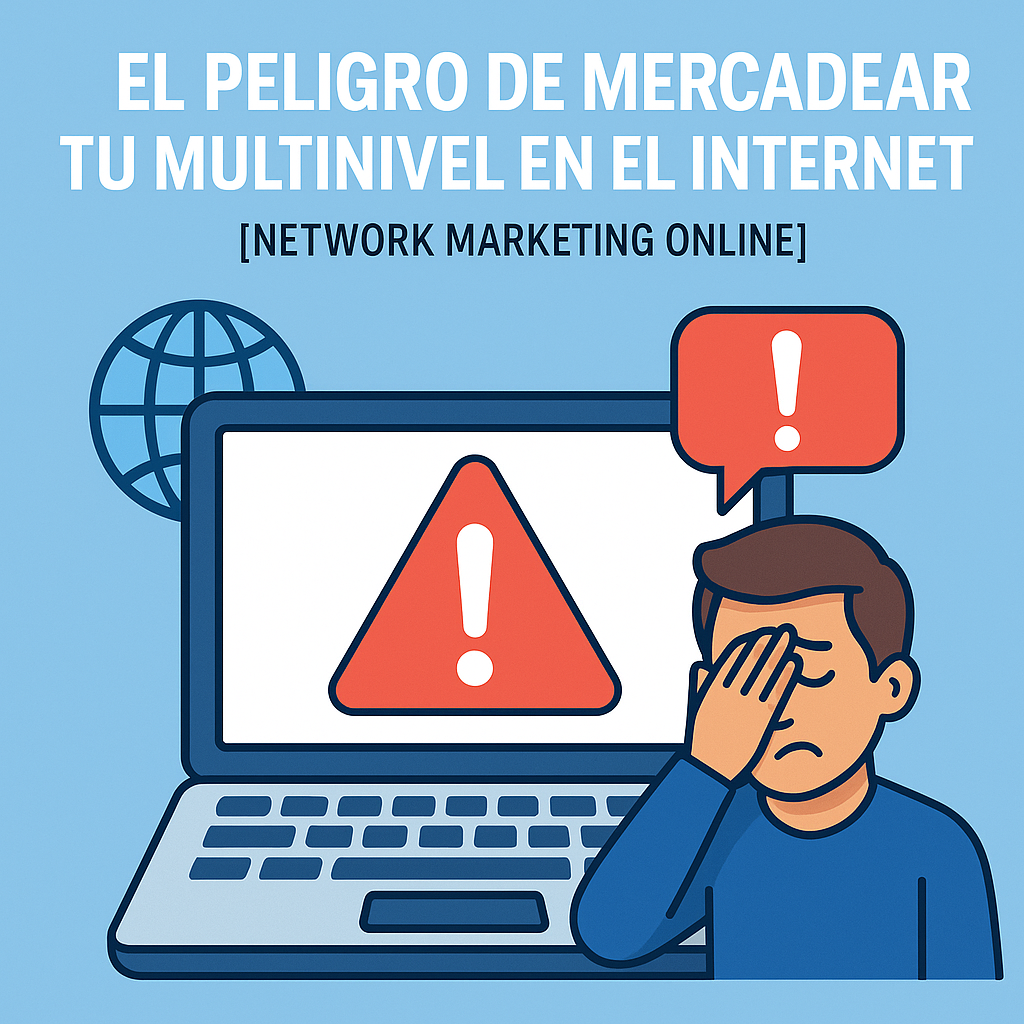 El Peligro de Promocionar Tu Multinivel Online (Y Cómo Hacerlo Bien)