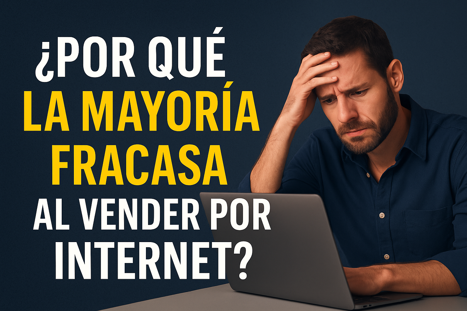 ¿Por qué la mayoría fracasa al vender por internet (y cómo evitarlo con un sistema real)?