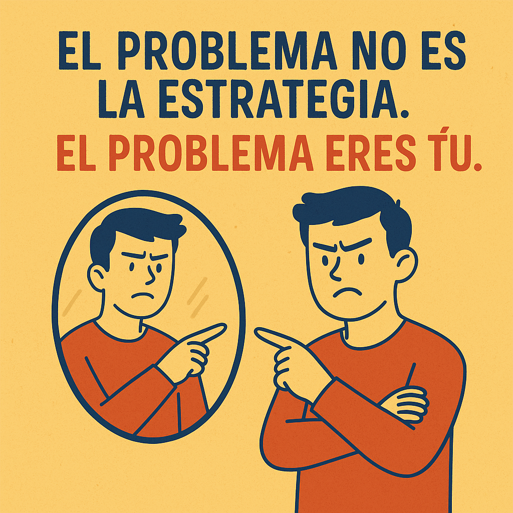 El problema no es la estrategia… Eres tú.